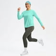 thumbnail image 5 of Besolor Women's Workout Tops Long Sleeve Lightweight UPF50+ UV Sun Protection Running Hiking Athletic Gym Shirts, 5 of 9