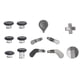 thumbnail image 4 of Conjunto De Botones Del Controlador Del Juego, GamePad Thumbsticks Set No Fácil De Usar Diferentes Alturas Para Elite Series 2, 4 of 7
