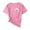 Pink(Style 103), variant on Trendy Valentine'S Blouses Women'S Casual Short-Sleeve Heart-Shaped Print T-Shirt Round Neck Summer Tops