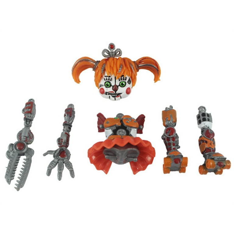  Funko Action Figure: Five Nights at Freddy's (FNAF) Pizza Sim:  Rockstar Foxy Collectible - FNAF Pizza Simulator - Collectible - Gift Idea  - Official Merchandise - for Boys, Girls, Kids 