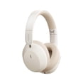 thumbnail image 4 of Baseus Over Ear Headphones Bluetooth 5.3 50H Playtime Foldable Wireless Headphone, White, 4 of 13