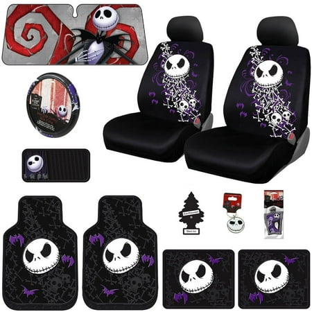 brand new design 15 pieces nightmare before christmas jack skellington car truck suv seat covers rubber - Nightmare Before Christmas Car brand new design 15 pieces nightmare before christmas jack skellington car truck suv seat covers rubber - Nightmare Before Christmas Car