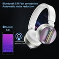 thumbnail image 4 of Hwkond Wireless Earbuds Ireless Headphones Bluetooth Earphone HIFI Stereo Headset BASS Mode Gaming Earbuds Over The Ear Headphone on Clearance, 4 of 8