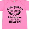 thumbnail image 4 of Inktastic Handpicked for Earth by My Grandpa in Heaven Angel Wings Boys or Girls Baby Bodysuit, 4 of 5