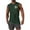 Army Green, variant on COSFO Vintage Mens Workout Tank Tops Muscle Casual Shirts Crew Neck Lightweight Graphic Loose Sleeveless Tank Tops