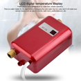 thumbnail image 2 of Calentador de agua eléctrico 220v 3400w Calentador de agua instantáneo Adecuado para convertir agua fría en agua caliente Temperatura de flujo de agua ajustable para cocina Ba. Afortunado Sencillez, 2 of 5