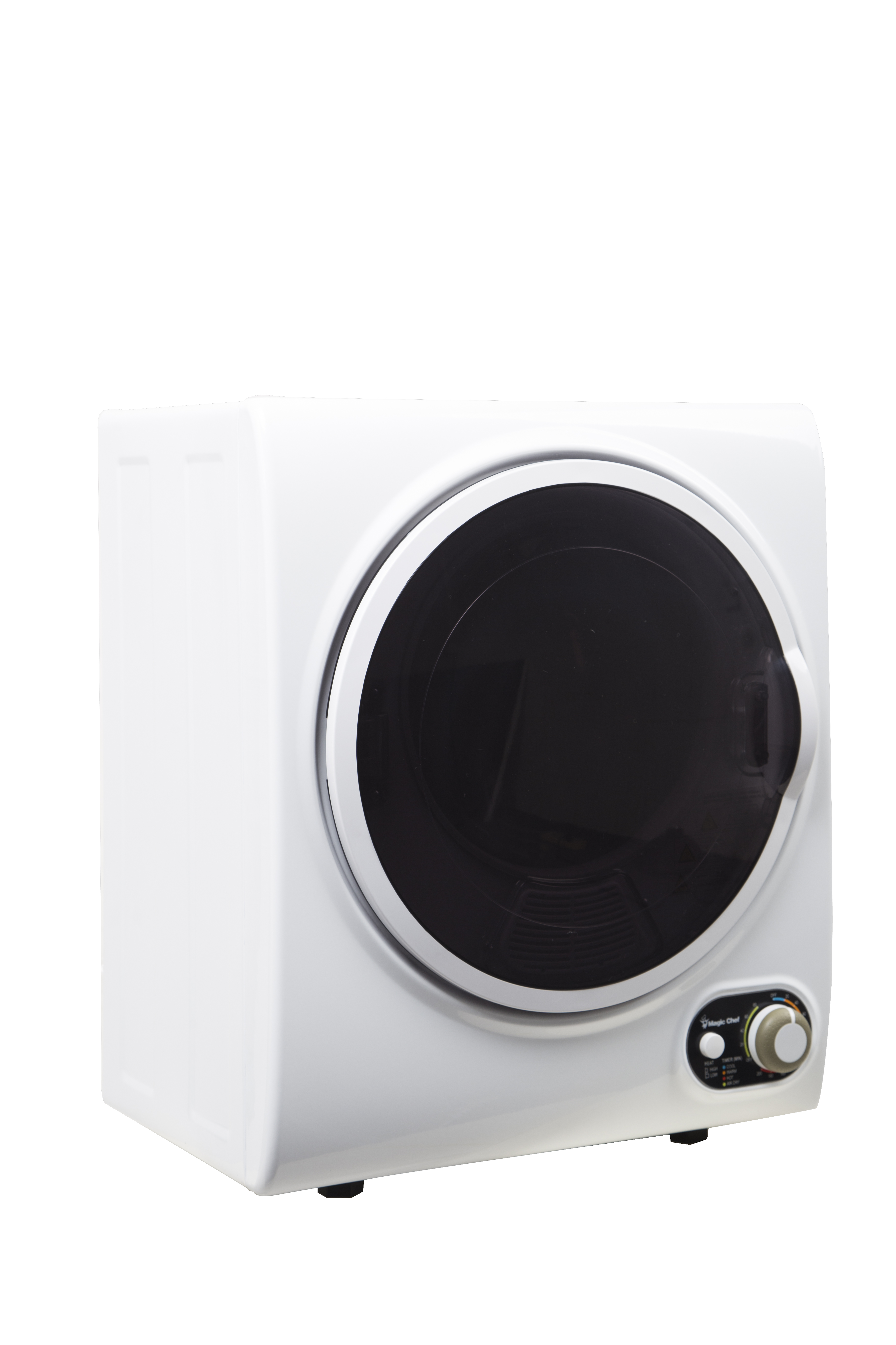 Magic Chef 1.5 Cu. ft. Compact Electric Dryer, White, 19.5 in L x 23.8 in H x 16.1 in D - image 2 of 5