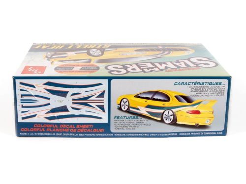Skill 1 Snap Model Kit 1998 Chrysler Concorde Street Heat "Slammers" 1/25 Scale Model by AMT