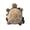 Brown, variant on Dog Backpack Harness with Leash, Adjustable Dog Harness Backpack for Small Dogs, Cute Turtles Shape Bag Pet Carrier Backpacks for Hiking Training and Daily Walking