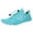 Sky Blue, variant on AUDeals Men's and Women's Water Shoes, Quick Dry Aqua Shoes with Elastic Stripes for Hiking, Swimming and Diving