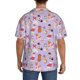 thumbnail image 3 of Fotbe Fashionable Cats Camisa Estampada de Manga Corta para Hombre, Casual de Verano, Estilo Playero, Sin Arrugas-3X-Large, 3 of 5