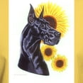 thumbnail image 3 of CafePress - Black Great Dane W/ Sunflowers Ash Grey T Shirt - Men's Classic Graphic T-Shirt, 3 of 4