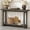 Gray, variant on Tarnorci 54" Console Table,  Sofa Table with Storage Shelves, Narrow Table for Entryway,Living Room, Foyer