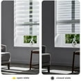 thumbnail image 4 of Cordless Zebra Blinds for Windows, Light Filtering Roller Shades for Windows (56" W x 72" H, White) Light Control for Day and Night, Light Filtering Sheer Shades for Home, Office, Bedroom, 4 of 7