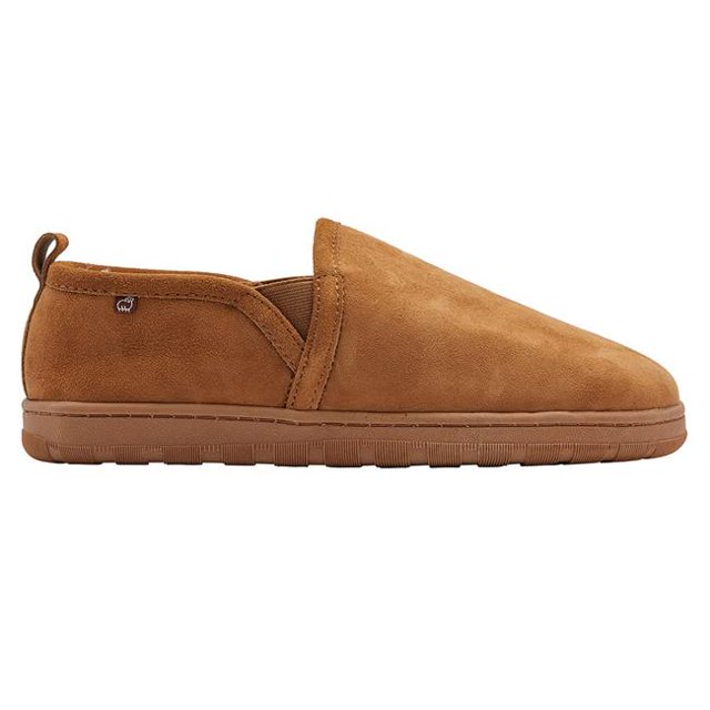 Doubleface Romeo Slipper, Chestnut - Size 11