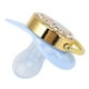 thumbnail image 5 of Chupete Para Bebé, Chupete Para Bebé Resistente Con Diamantes De Imitación Seguro E Interesante De Silicona Para El Desarrollo De Los Dientes Para Bebés De 6 A 18 Meses Higoodz Azul, 5 of 8