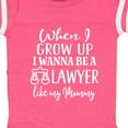 thumbnail image 4 of Inktastic Future Lawyer Like Mommy Boys or Girls Baby Bodysuit, 4 of 5