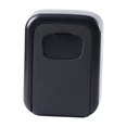 thumbnail image 1 of Key Lock Box Wall Mounted Key Cabinet Organizer for Hotels Office House Keys Black, 1 of 10
