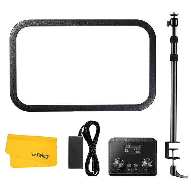 Lámpara LED de vídeo Godox ES45 con soporte extensible