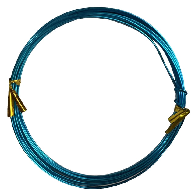 Craft Wires DIY Handicrafts Braided Thread Good Flexibility Durable Shiny Jewelry Lines Exquisite Design for Sculpturing Turkish Blue