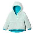 thumbnail image 2 of Columbia Youth Girls Big Fir Reversible Jacket, Geyser/Sea Ice, X-Small, 2 of 4