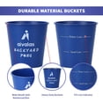 thumbnail image 3 of Set de juego Aivalas Giant Yard Pong con 12 cubos y pelotas, 3 of 7