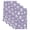 Lavender, Lilac, White, variant on Dark Grey Dog Paw Kitchen Towels Set of 1, Modern Geometric Abstract Aesthetics Absorbent Dish Towels for Kitchen, Microfiber Hand Towel, Quick Drying Tea Towel for Cleaning Decorative Dishcloths