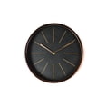 thumbnail image 2 of Three Star Import & Export XK1509 12 in. Round Rose Gold Wall Clock, 2 of 4