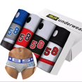 thumbnail image 4 of BS 4 unids/Set Sexy Lencería Ropa Interior De Los Hombres Calzoncillos Jockstrap Para Hombre Slip Bragas De Natación Troncospangjing, 4 of 4