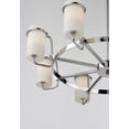 thumbnail image 2 of Maxim 22029SWPC Avant 8 Light 25" Wide Pillar Candle Chandelier - Chrome, 2 of 3