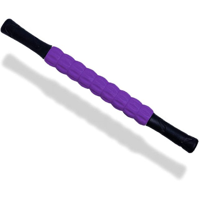 Muscle Roller, Muscle Roller Stick Lipo Roller Lymphatic Massager Muscle Roller for Legs Massager Roller for Muscles Deep tissue, Lymphatic Drainage, Lipo Massager after Surgery Roller (Purple)