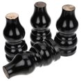 thumbnail image 1 of Furniture Legs 4Pcs Black Wooden Table Legs Feet with Install, 1 of 2