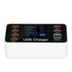 thumbnail image 1 of Cargador USB multipuerto para teléfono móvil, carga rápida, 40 W, pantalla inteligente, cargador de tableta, juego de artefactos, cabezal de carga, 1 of 4