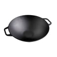 thumbnail image 1 of Wok de hierro esmaltado 14" Victoria Victoria since 1939 36.4CM /Redondo doble asa/Esmaltado, 1 of 5