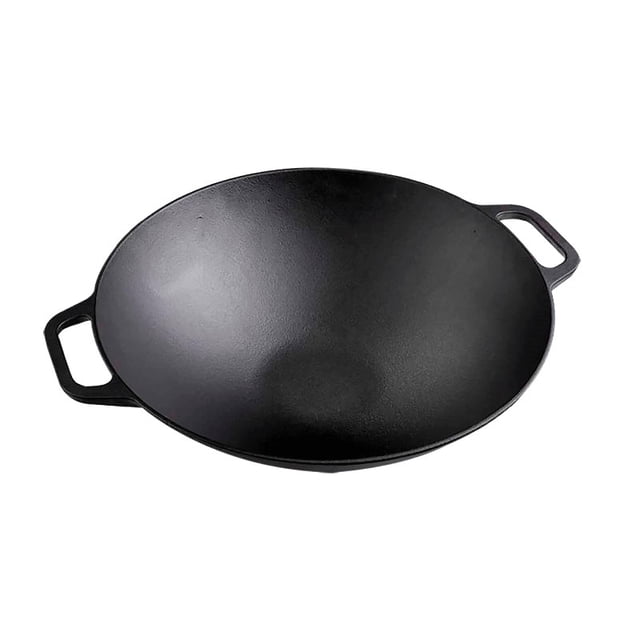 Wok de hierro esmaltado 14" Victoria Victoria since 1939 36.4CM /Redondo doble asa/Esmaltado