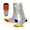 Gray, variant on EIMELI Electric Heated Socks Rechargeable Battery Heat Sox Kit for Men Women,Unisex Winter Warm Battery Powered Heating Thermal Stockings,Novelty Sports Outdoor Heated Socks Hunting Foot Warmer