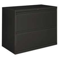 Alera Lateral File, 2 Legal/Letter/A4/A5-Size File Drawers, Charcoal, 36" x 18.63" x 28"