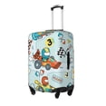 thumbnail image 2 of Uemuo Cartoon Car Racing Printed Washable Luggage Cover - Fashion Suitcase Protector Fits 18-32 Inch Luggage -Large, 2 of 9