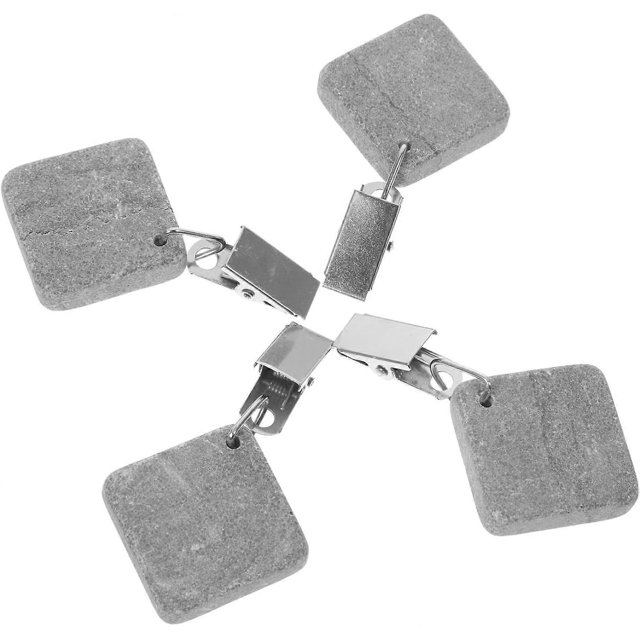 KAIYANG piezas de pinzas para manteles, pesas para manteles, colgantes, cubiertas de mesa de piedra, decoración