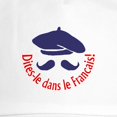 thumbnail image 2 of CafePress - SAY IT IN FRENCH - Adjustable 100% Brushed Unisex Casual Cotton Baseball Cap, Beige, 1, 2 of 2