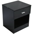 UBesGoo 1 Drawer Night Stand, Easy Assemble, Single Storage
