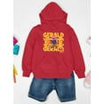 thumbnail image 3 of Gerald-Inspired Sid the Science Kid Character Art For Kids Graphic Youth's Hoodie, 3 of 4