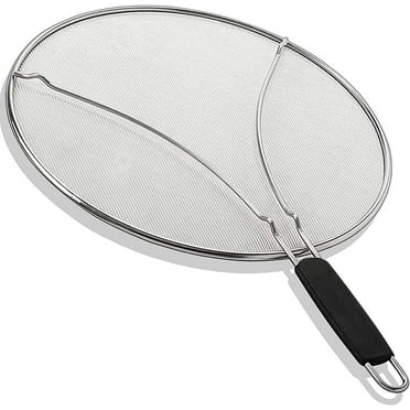 Kafoor 13 inch Grease Splatter Screen for Cooking with Soft-Grip TPR Handle