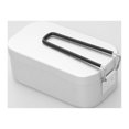 thumbnail image 3 of Contenedor de almuerzo IrforaCaja de lata de aluminio antiadherente de 800 ml, caja de almuerzo, contenedor de almacenamiento de alimentos con asa para acampar, senderismo, picnic, hogar, 3 of 7