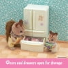 Calico Critters Kitchen Playset, Dollhouse Furniture and Accessories.