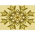thumbnail image 1 of Ahgly Company Indoor Rectangle Patterned Dark Golden Rod Brown Area Rugs, 4' x 6', 1 of 1