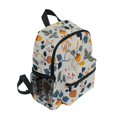 thumbnail image 2 of FORMRS School Backpack with Front Zippered Pocket 12" Student Travel Daypack, Acorn Leaves Pattern, 2 of 6