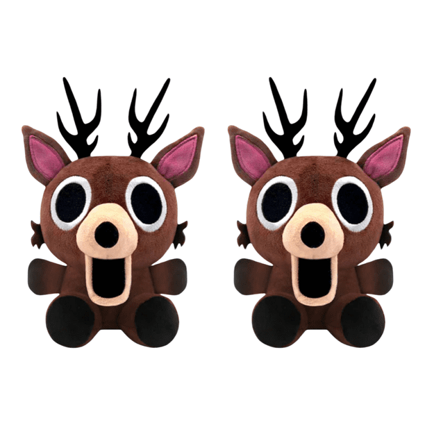 Peluches 99 Nuits Dans La Forêt – Collection D'animaux Cerf, élan, Chèvre, Hibou – 25-38 Cm, Cadeau Pour Fans