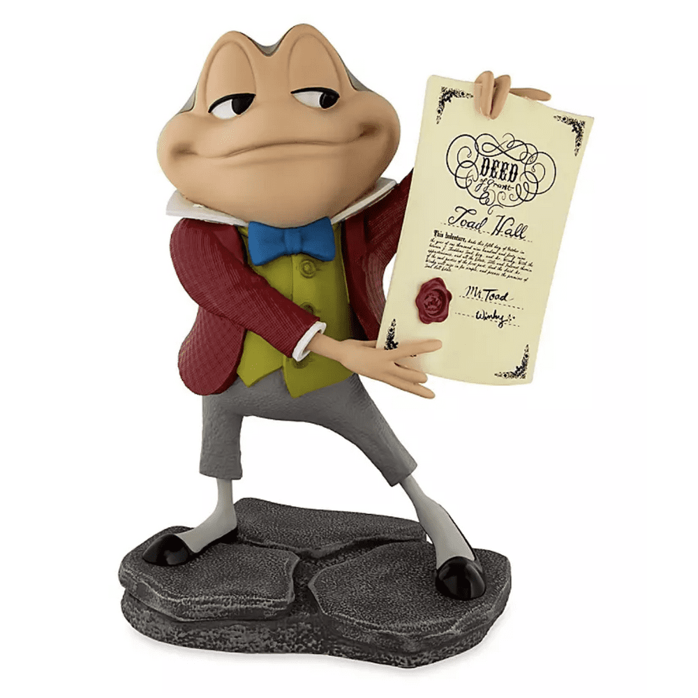 Disney Parks Toad Figure The Adventures of Ichabod and Mr. Toad Figurine Statue
