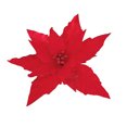 thumbnail image 1 of Flor de hoja de arce simulada de franela en polvo: rojo (material: franela, papel de tallo envuelto con alambre, tamaño: longitud total aproximadamente 45 cm, diámetro de la cabeza de la flor aproxima, 1 of 14